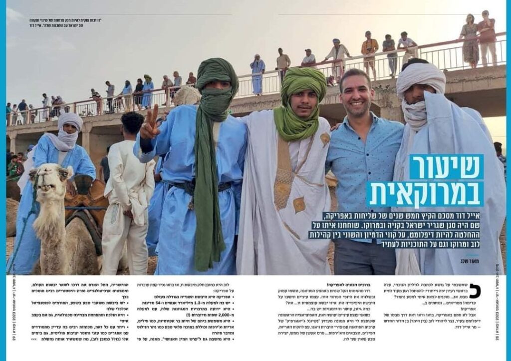 כתבה על אייל דוד