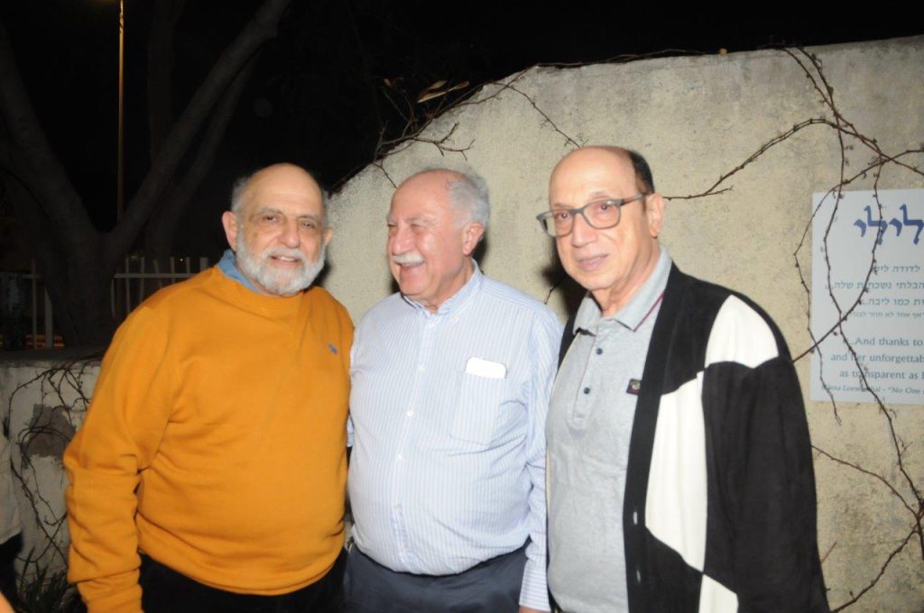 יור המרכז פרופ אפרים צדקה הנרי שוחט ושלמה מעוז צלם איתן ידגר