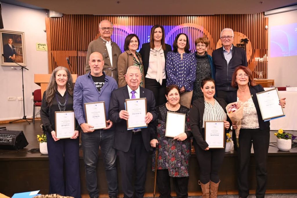 בטקס מרשים: אח"י העניקה פרסים ליוצרים, וחוקרים יוצאי עיראק קרדיט לתמונה: מנשה בסם